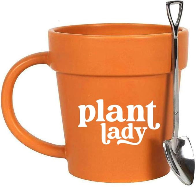 Funny Mug (Lady) HandMade Gardening Gifts for Women Unique for Plant Lovers - Plant Lady Mug - Fu... | Amazon (US)