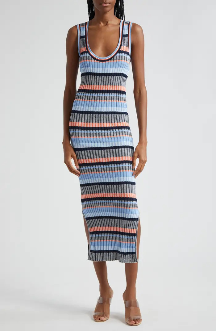 Fabiana Stripe Rib Sleeveless Sweater Dress | Nordstrom Rack