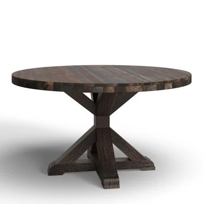 Bianca Round Solid Wood Dining Table | Wayfair North America