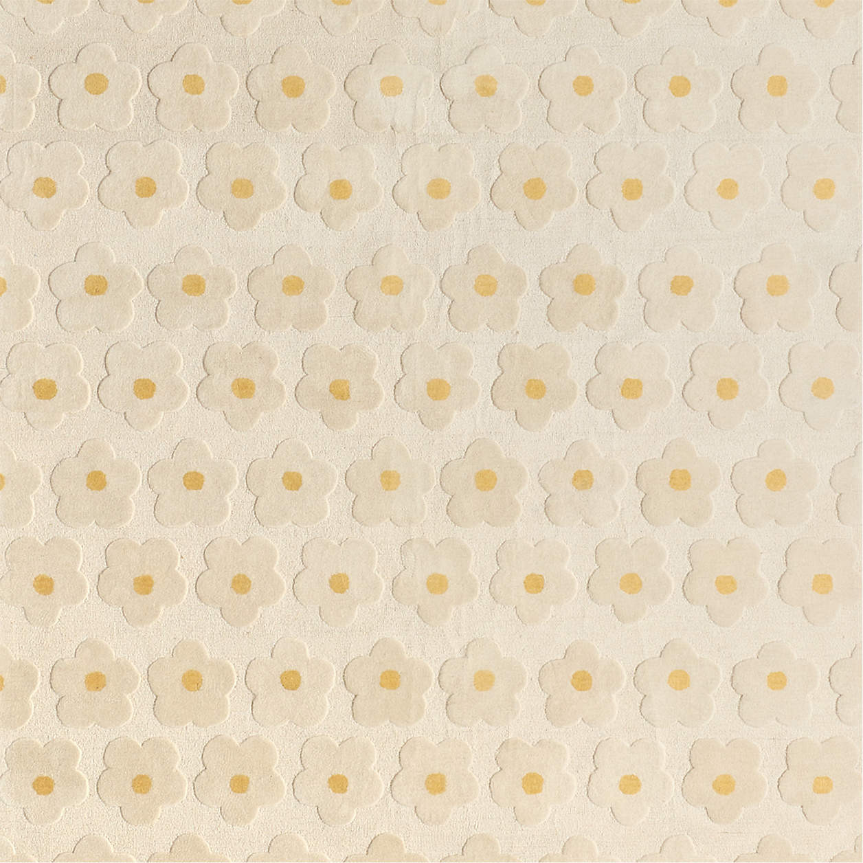 Daisy Field Kids Performance Kids Area Rug 5'x8' | Crate & Kids | Crate & Barrel