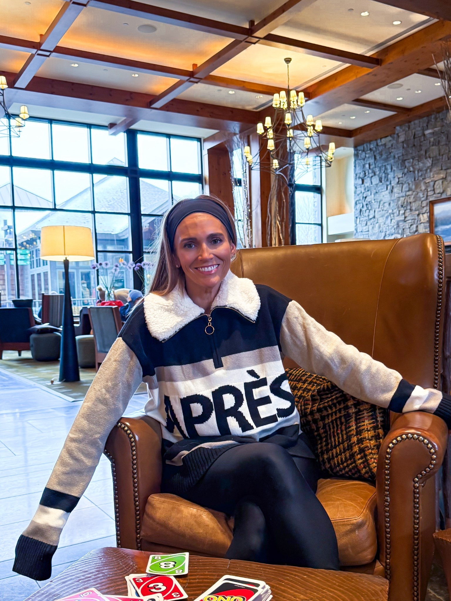 Après ski for family game night an this sweater is the coziest ever to wear 🎿 

Wearing XS

#LTKPetite #LTKActive #LTKgrwm