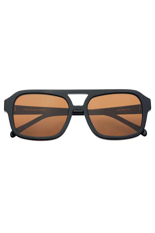 FREYRS Eyewear Havana Aviator Sunglasses in Black at Nordstrom | Nordstrom