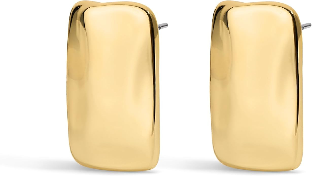 Electric Picks Supermodel Earrings - Bold 14kt Gold Plated, Lightweight Statement Earrings, 90s I... | Amazon (US)