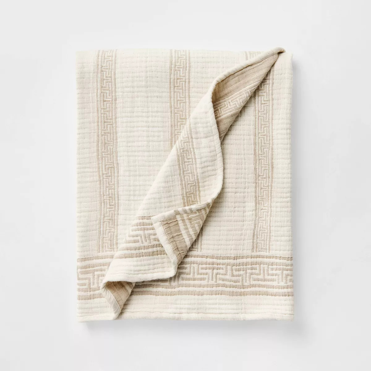 Double Gauze Stripe Throw Blanket - Threshold™ designed w/Studio McGee | Target