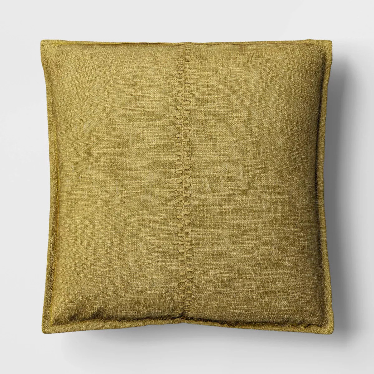 Center Seam Slubbed Square Outdoor Throw Pillow - Threshold™ | Target
