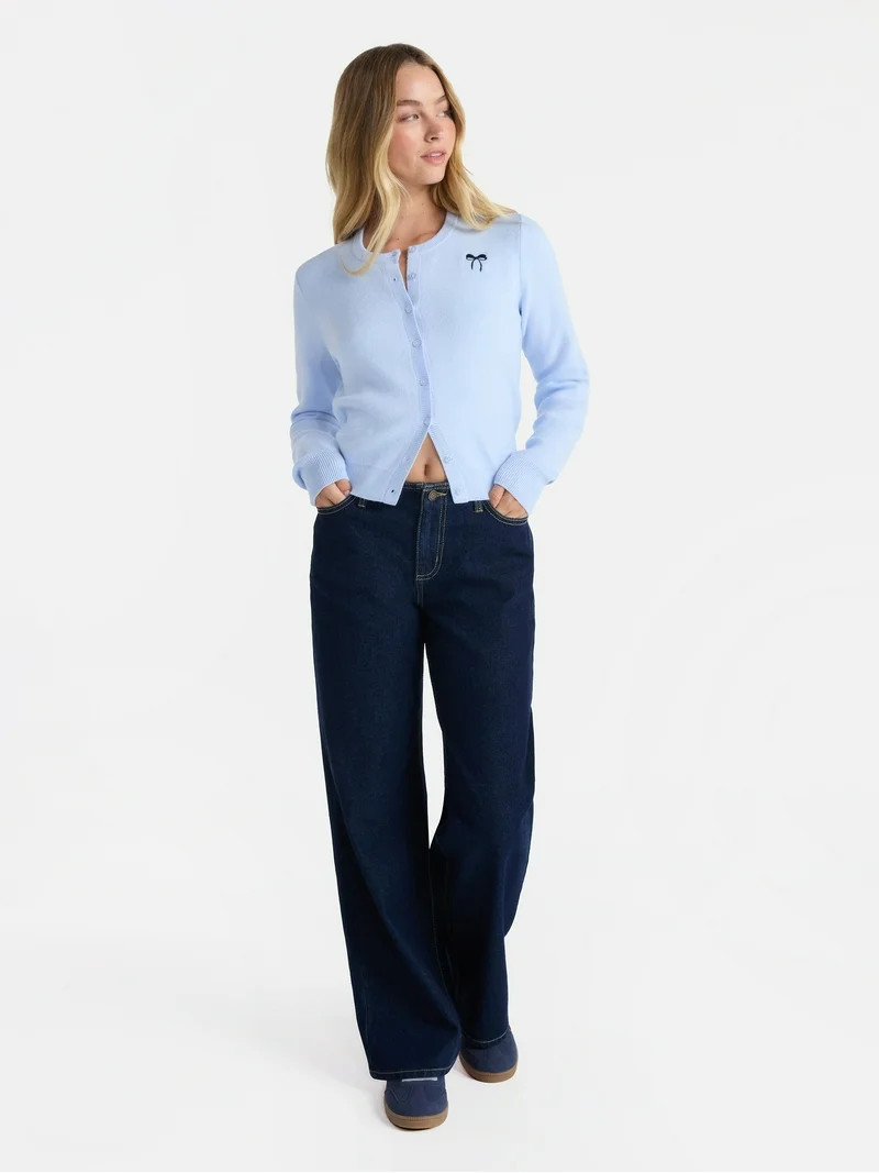 No Boundaries Fashion Icon Cardigan, Women's | Walmart (US)