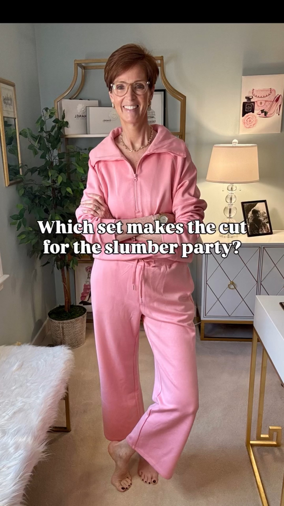 POV: You get invited to a pink-themed slumber party called “Make Your Dreams a Reality”… and realize your sleepwear is not exactly public-ready.

Like, Follow, and Comment PINK and I’ll send links roght to your DM

I ordered two pink Amazon sets that look almost identical—different brands, slightly different fits, same dream-worthy color. 💕

Both are comfy enough for lounging but cute enough for a girls’ night event! Perfect if you want pajamas that feel pulled together but not overdone.

💡 If you have a holiday girls’ night, bachelorette weekend, or Valentine’s staycation coming up—save this for inspo!
 I linked both in my ShopMy so you can grab them too!

✨ Tap “share” to send this to your bestie who’d totally go for a pink-themed night in.

#AmazonFashionFinds #AmazonTryOnHaul #Over40Style #ClassicStyle #EverydayStyle #TallWomenFashion #PinkOutfitIdeas #SlumberPartyStyle #AmazonPajamas #HolidayGirlsNight #AffordableFashion #ShopMyStyle #AmazonSet #PinkStyle #ATallDrinkOfStyle

#LTKFindsUnder100 #LTKOver40 #LTKTall