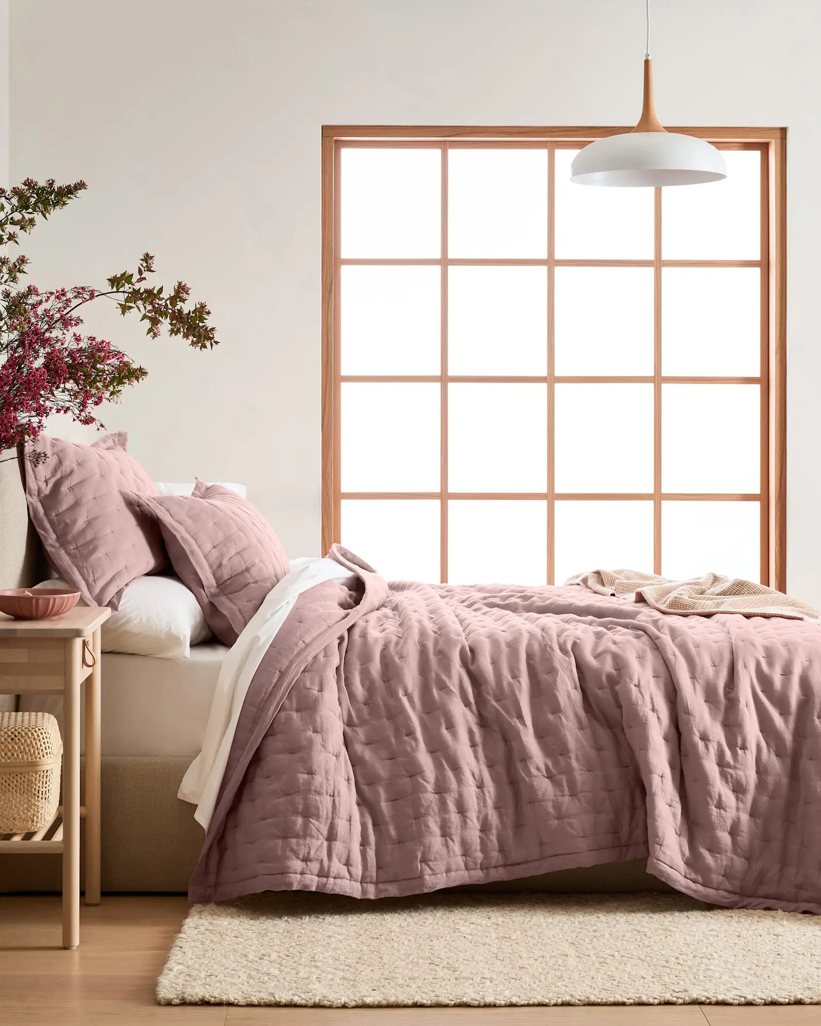 European Linen Dream Quilt Set | Quince