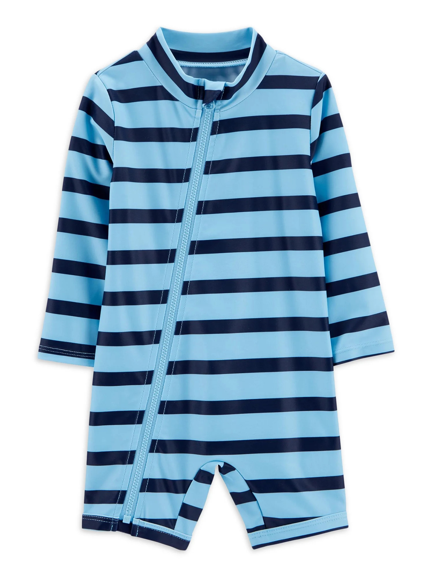 Child of Mine by Carter's Baby Boy One-Piece Rash Guard Swimsuit, Sizes 0/3M-12M | Walmart (US)