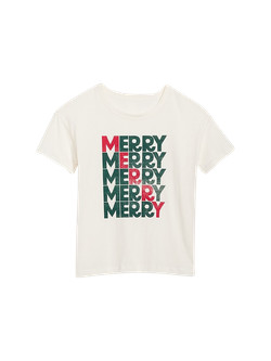 Matching Holiday Graphic Easy T-Shirt for Women | Old Navy (US)