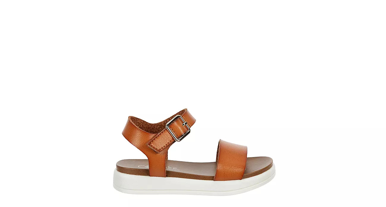 Cupcake Couture Girls Infant Lil Marlow Sandal - Tan | Rack Room Shoes