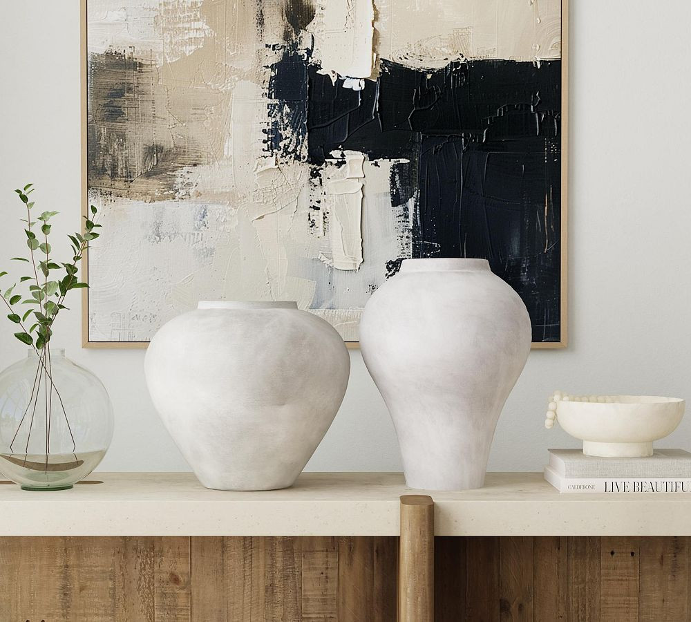 Williams Round Concrete Vase | Pottery Barn (US)
