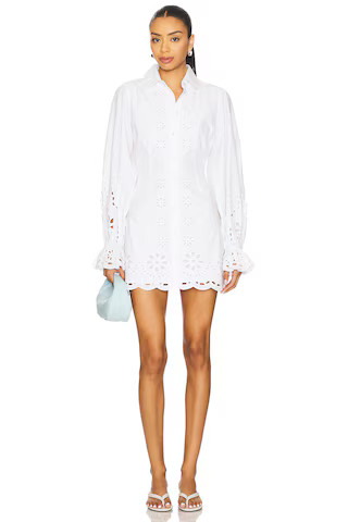 Tularosa Tessia Mini Dress in White from Revolve.com | Revolve Clothing (Global)