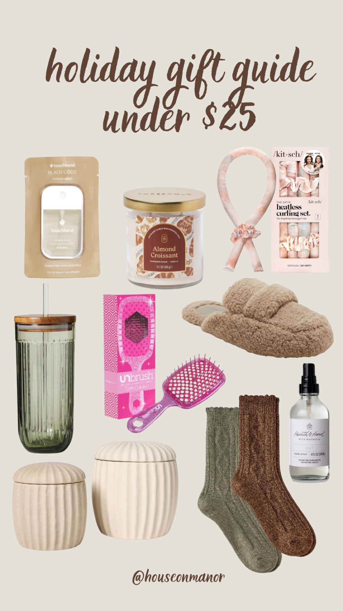 Holiday gift guide under $25 at Target for her!❤️

#LTKHoliday #LTKGiftGuide #LTKBeauty