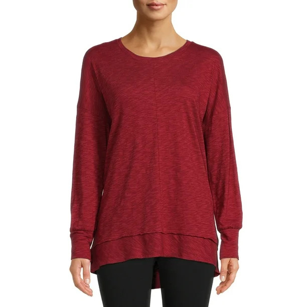 Time and Tru Women's Drop Shoulder Tunic | Walmart (US)