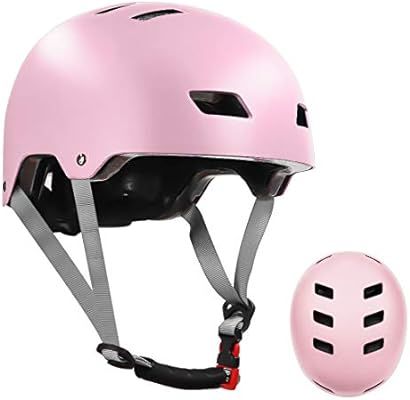 LANOVAGEAR Skateboard Helmet ASTM & CPSC Certified - 12 Vents Ventilation System – Adjustable f... | Amazon (US)