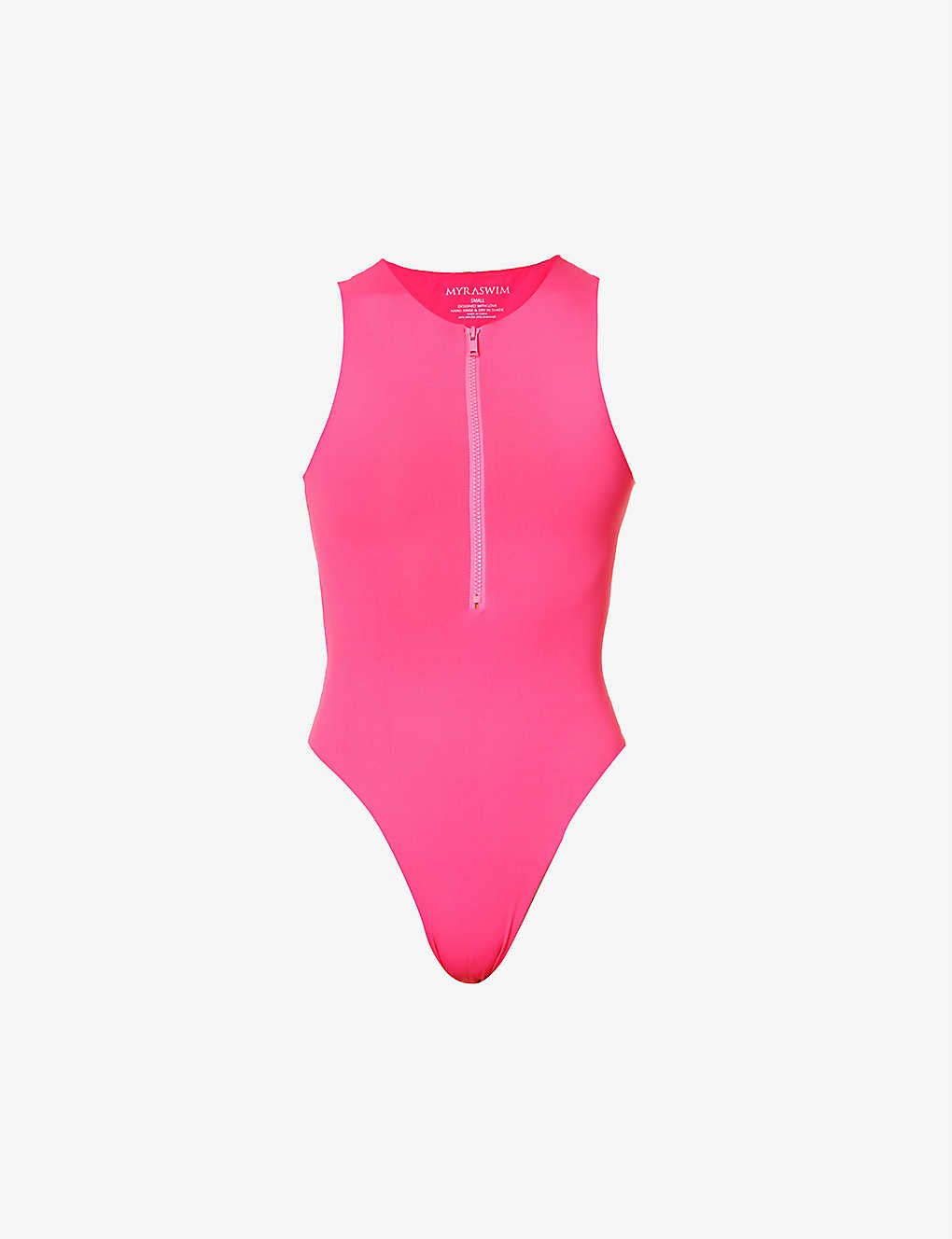 Davis zipped swimsuit | Selfridges
