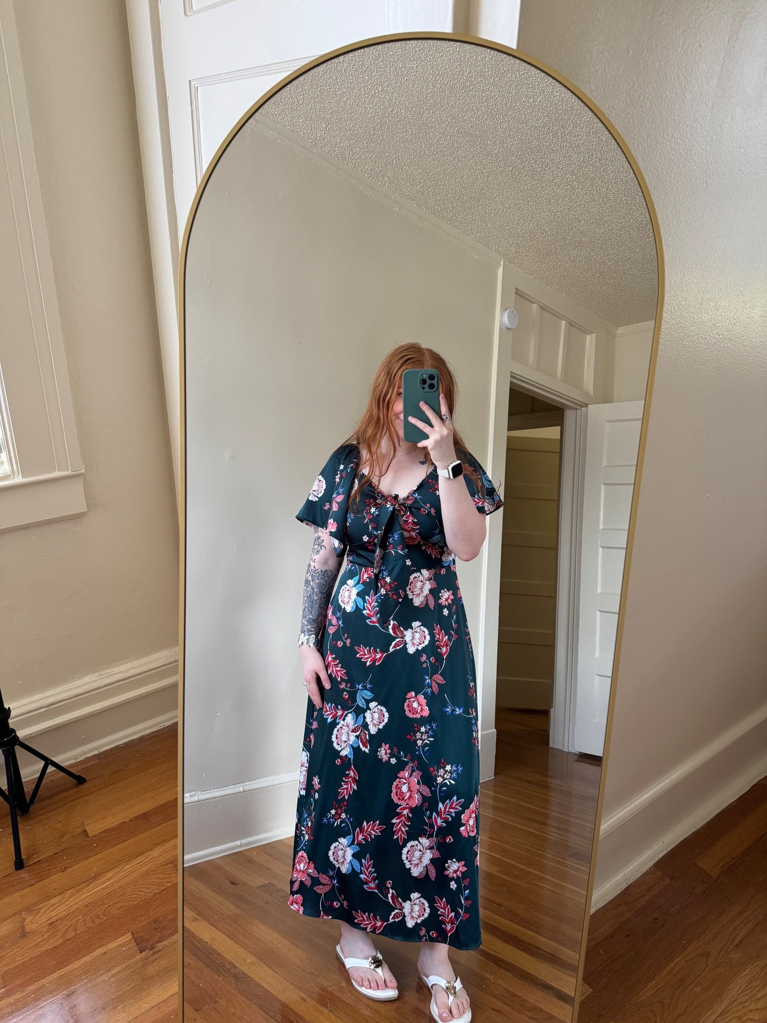 floral satin dress, wedding guest dress  

#LTKFindsUnder50 #LTKStyleTip