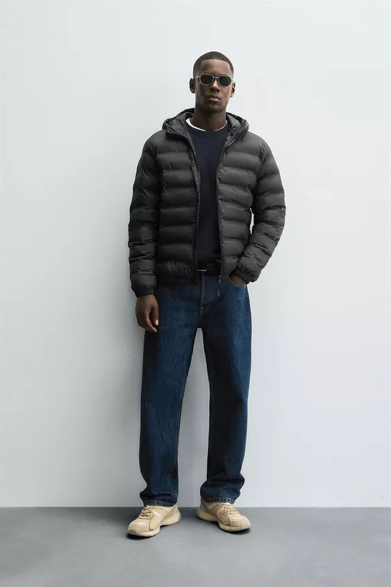 WATER-REPELLENT LIGHTWEIGHT PUFFER JACKET | Zara UK