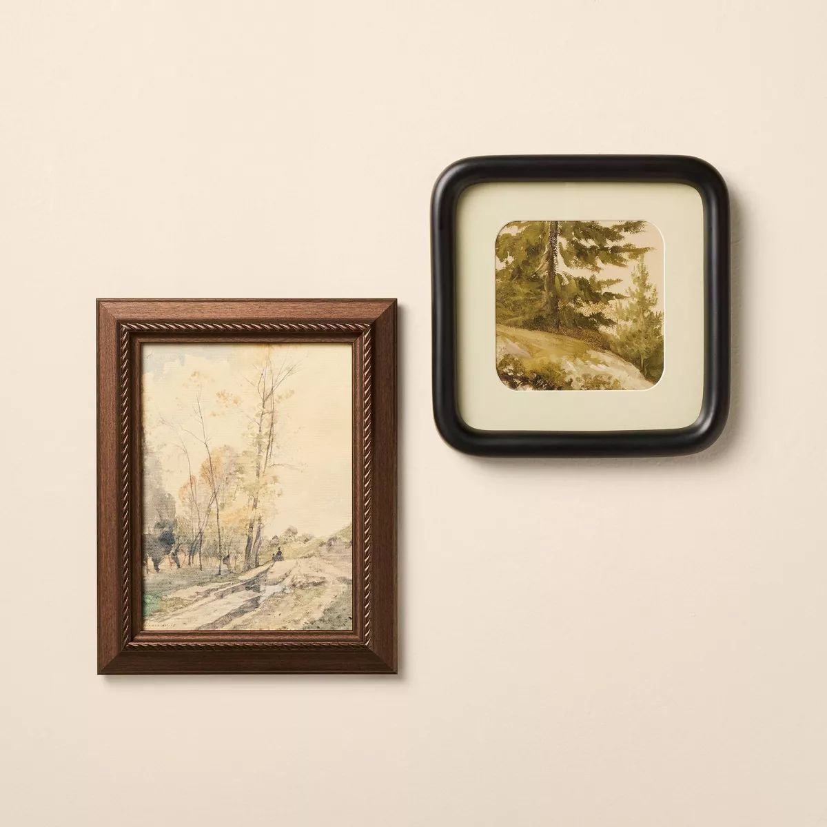 8"x8" and 8"x10" Autumn Treescapes Framed Wall Art Set - Hearth & Hand™ with Magnolia | Target