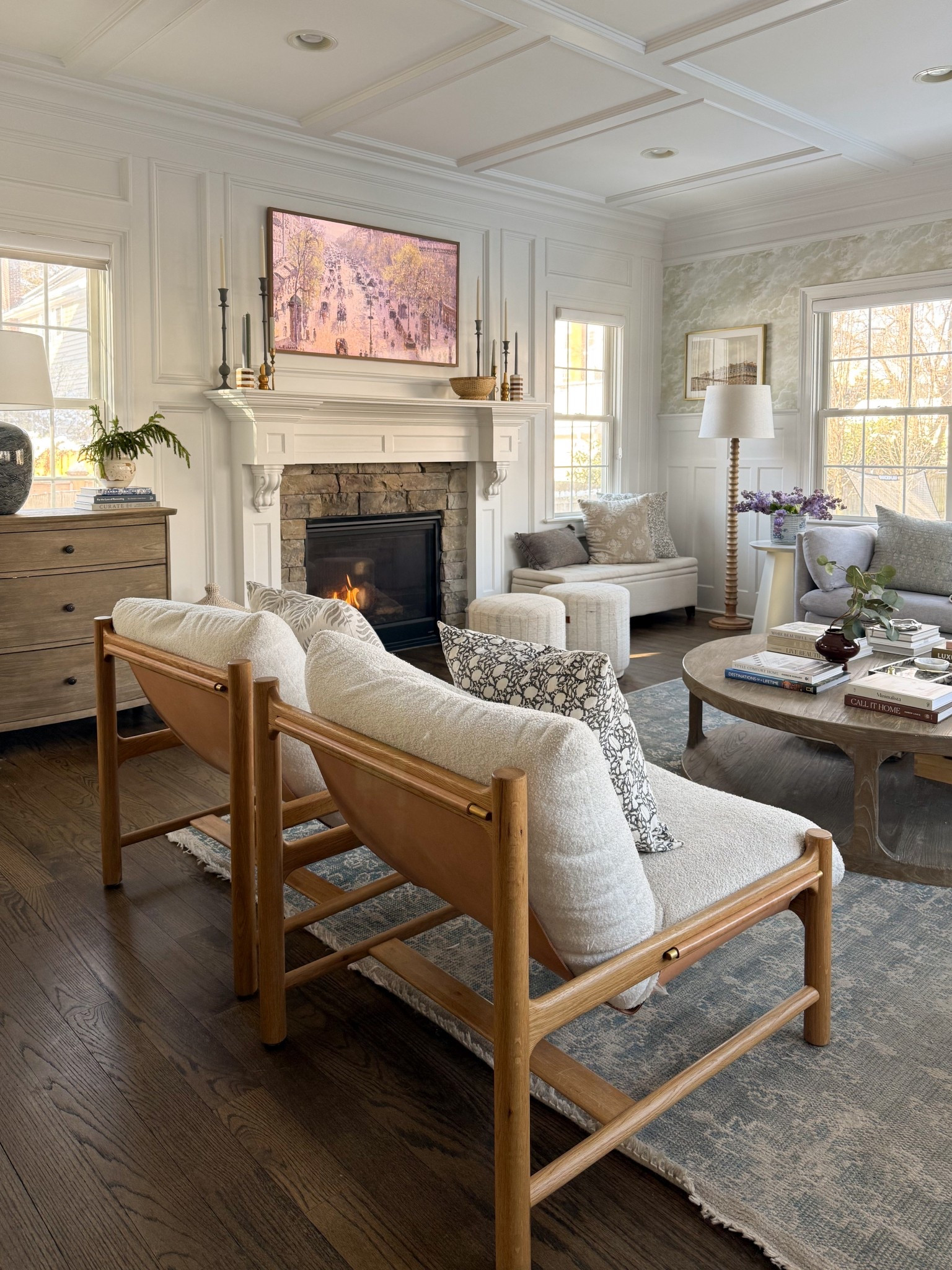 Our living room is the heart of our home! We spend 90% of our time here so it needs to be comfortable, welcoming and family-friendly. Performance sofa fabric, a round coffee table and a durable rug have all worked so well for us! 

#LTKmomlife #LTKSaleAlert #LTKHome