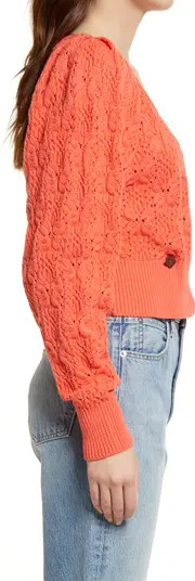 Free People Olive You Cable Wrap Cardigan | Nordstrom | Nordstrom