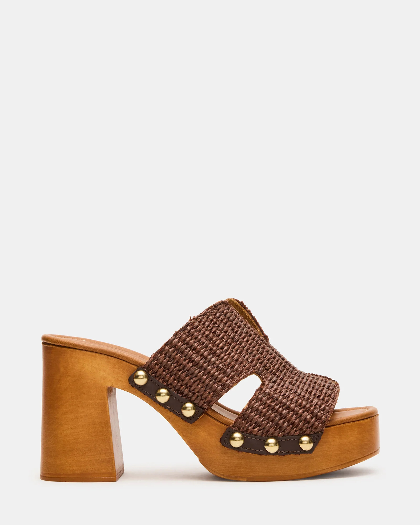 Sunkissed Brown Raffia | Steve Madden (US)