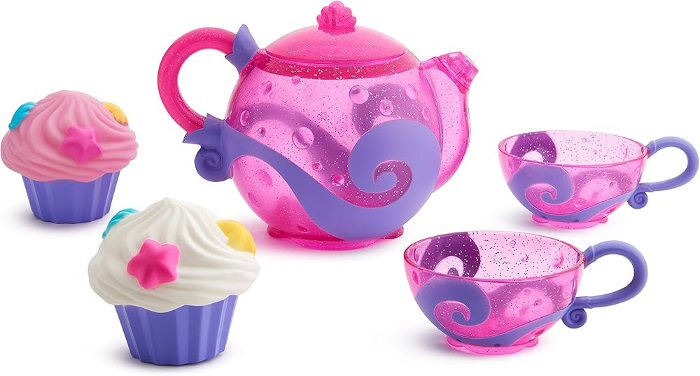 Munchkin® Bath Tea and Cupcake Set Toddler Bath Toy | Amazon (US)