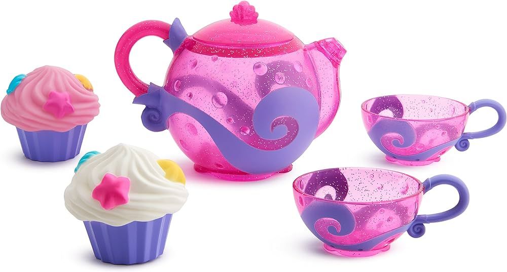 Munchkin Bath Tea and Cupcake Set Toddler Bath Toy | Amazon (US)