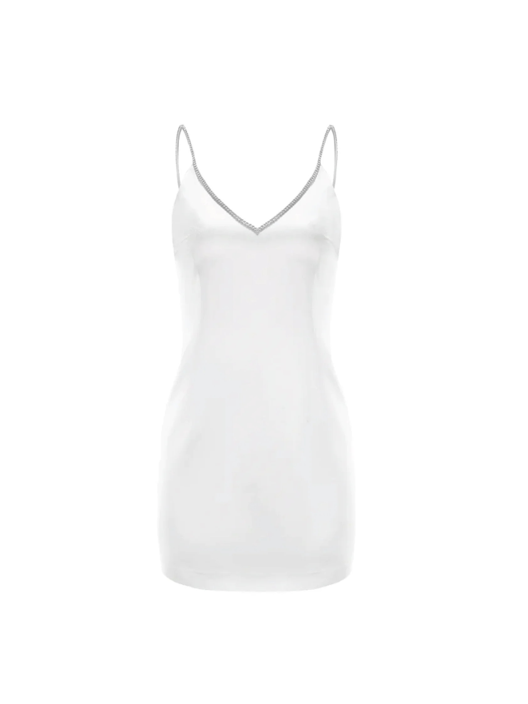 Asha Dress White | Nana Jacqueline Designer Wear | Nana Jacqueline