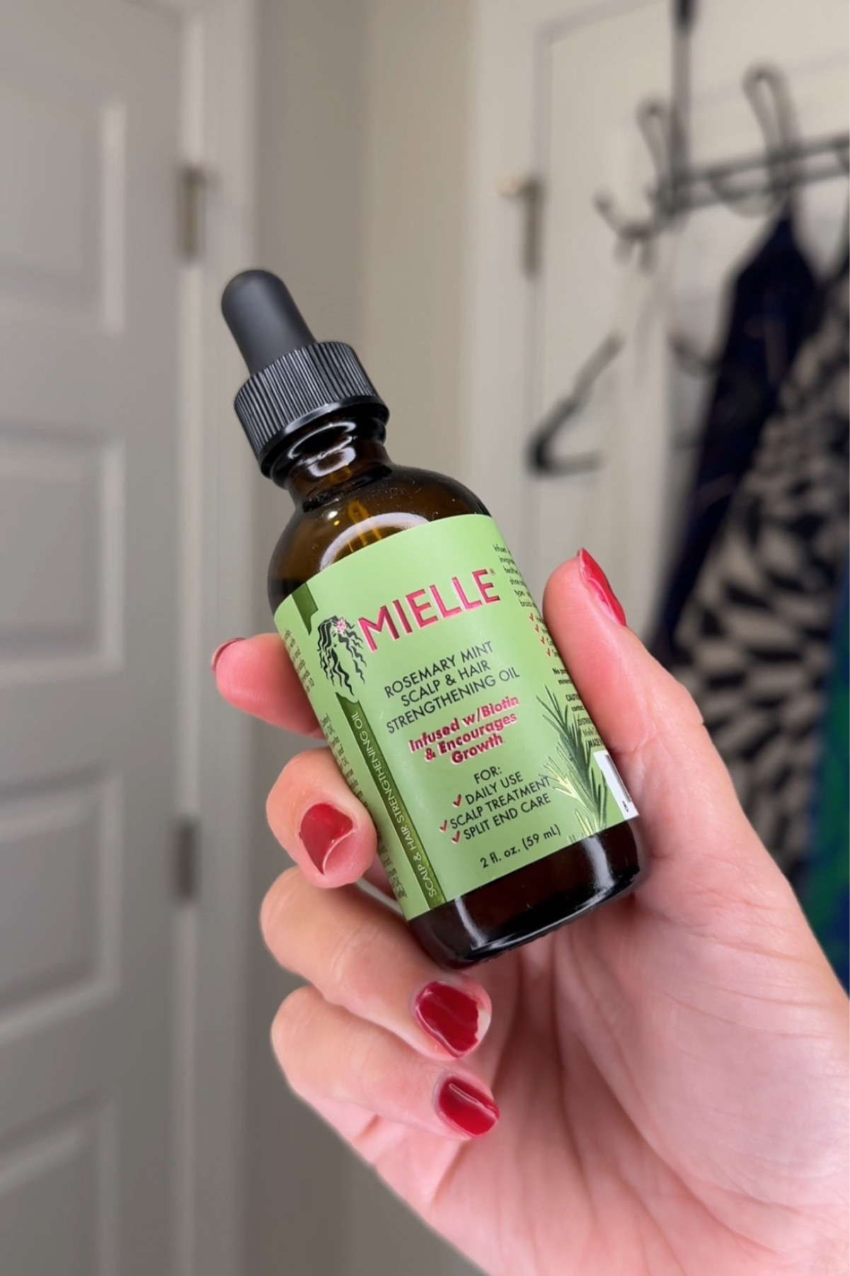 Affordable hair oil for stronger, healthier, and longer hair! 