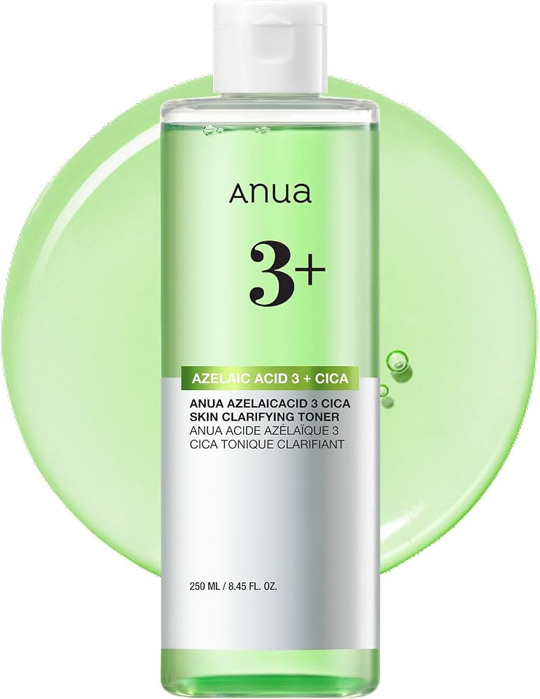 Anua Azelaic Acid 3 CICA Clarifying Toner, Soothing & Clear Care, with Salicylic & Azelaic Acid, ... | Amazon (US)
