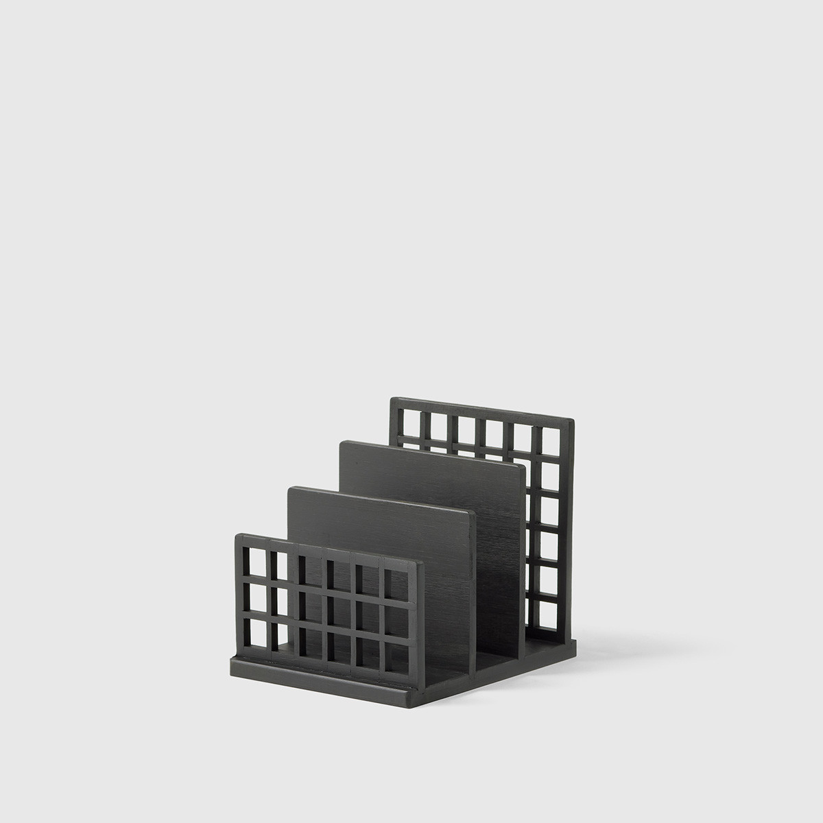 Marie Kondo Shoji Bookend Collator Ink Black | The Container Store