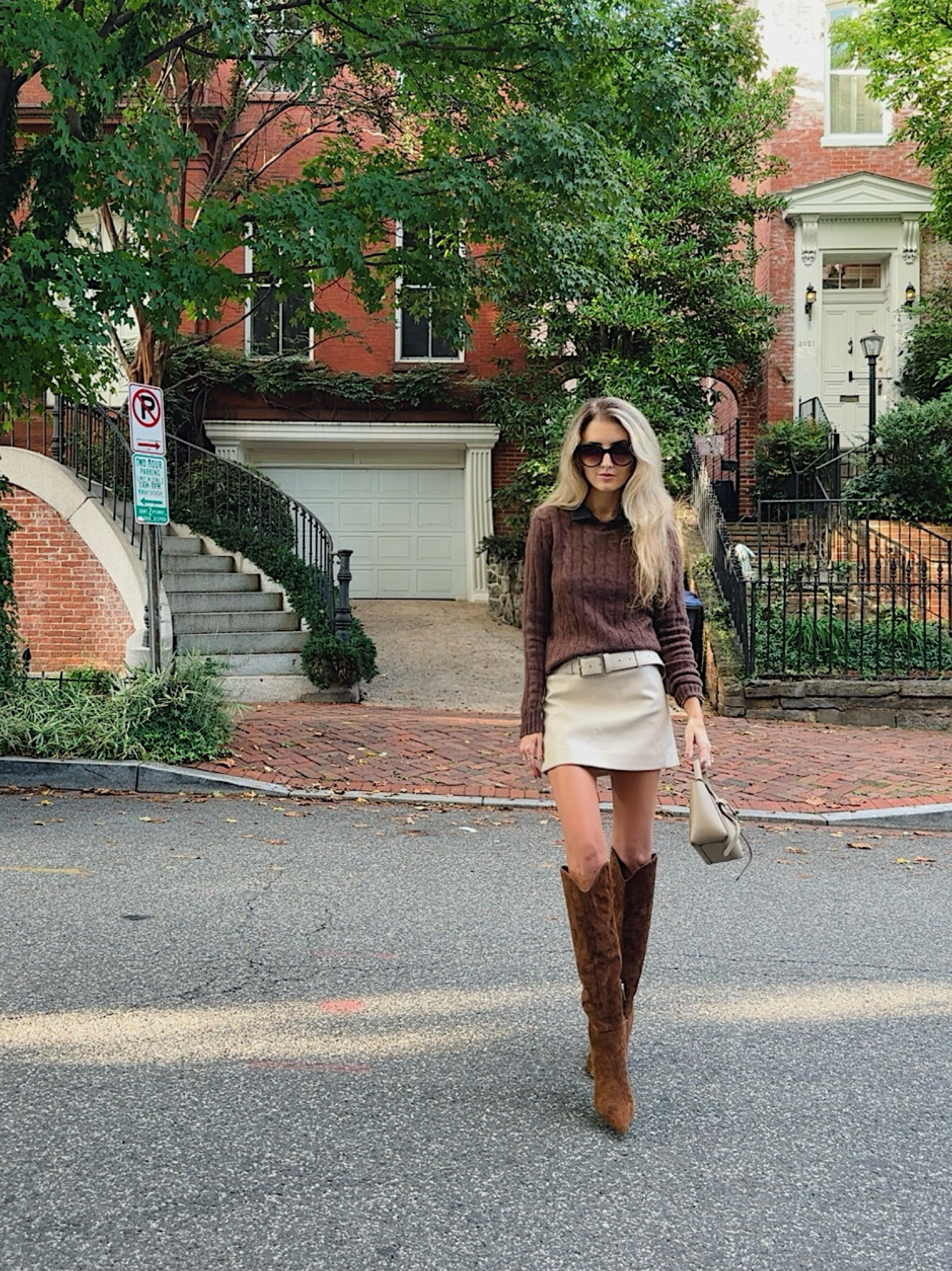 Mini skirts and chocolate brown boots for fall 

#LTKHoliday #LTKShoeCrush #LTKSeasonal
