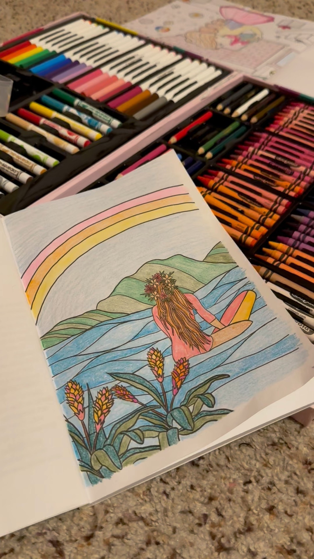 Family coloring time. Adult coloring book. Kids art set. 

#LTKFindsUnder50 #LTKKids #LTKFamily