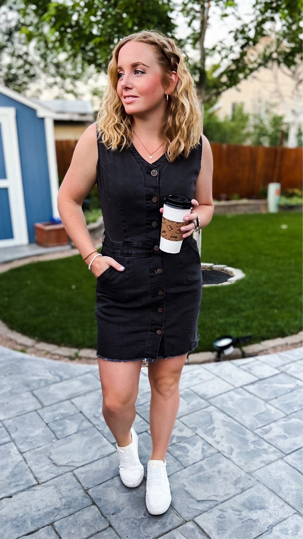 Wearing a medium in this denim dress! Fits TTS! 

Summer 2023 outfits Spring outfits, spring fashion, spring 2023, denim dress, spring dress, casual dresses, casual spring outfits, spring 2023 fashion, summer outfits, amazon fashion, amazon finds, amazon favorites, amazon dresses, spring 2023 fashion trends, mini dress, black dress, y2k girl outfits, midsize outfits, size 6 fashion, size 6 outfit ideas for summer, sneakers, white sneakers outfit, vacation outfit, resort wear, travel outfit #LTKsummer

#LTKSeasonal #LTKstyletip #LTKunder50