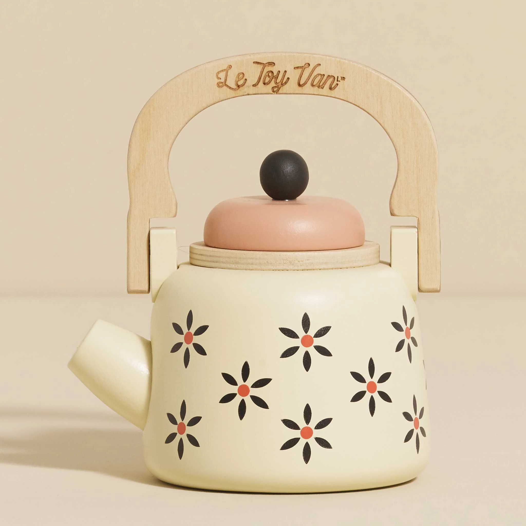Vintage Wooden Role Play Kettle | Eco Chic Home