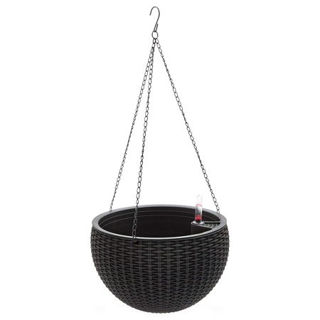 Self Watering Hanging Planter, 10 inch Diameter with 6 inch Height Flower Pot Hanger for Garden, All | Walmart (US)