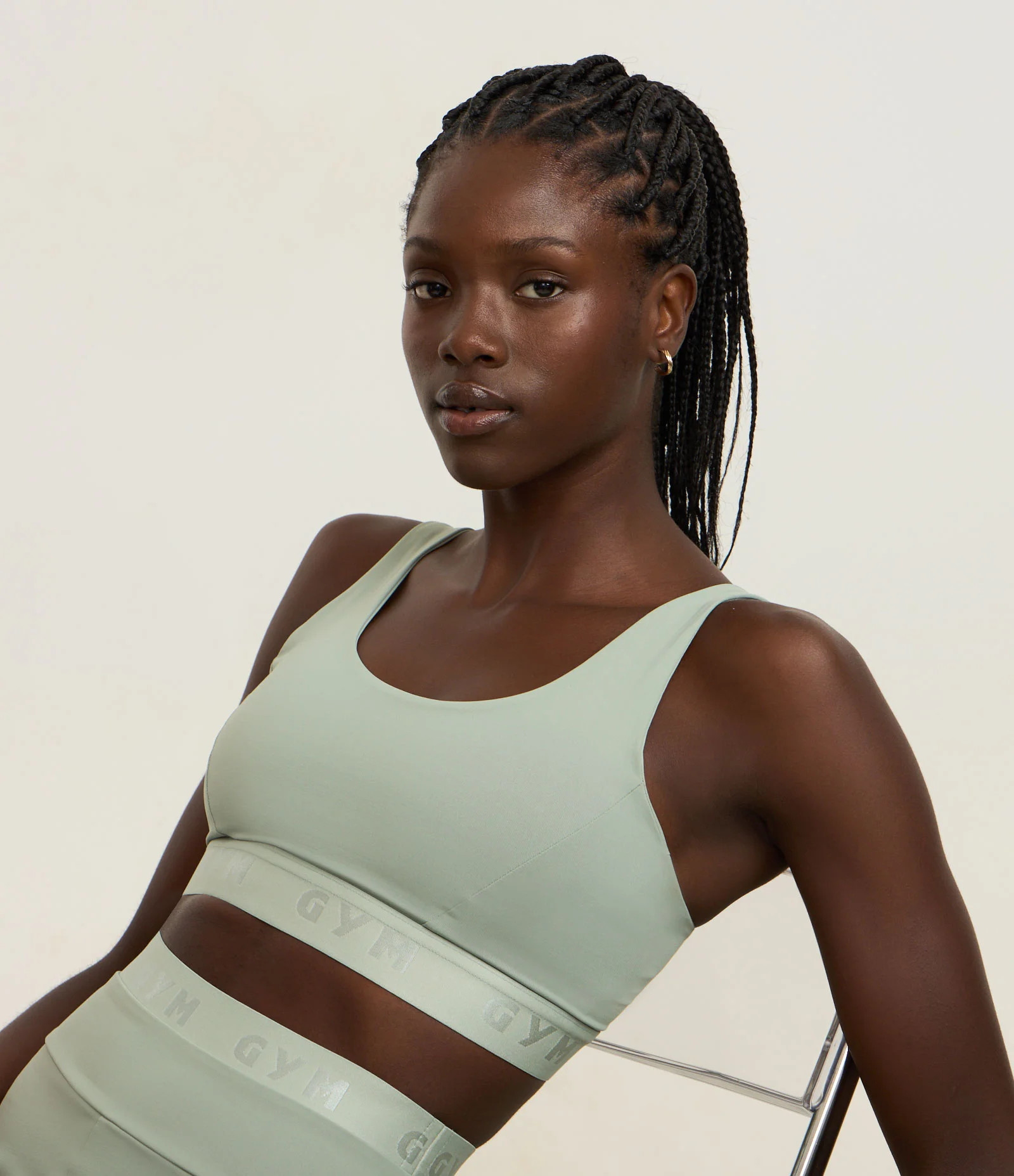 Top Bojo Esportivo com Elástico Texturizado Gym Verde - Lojas Renner | Renner (BR)