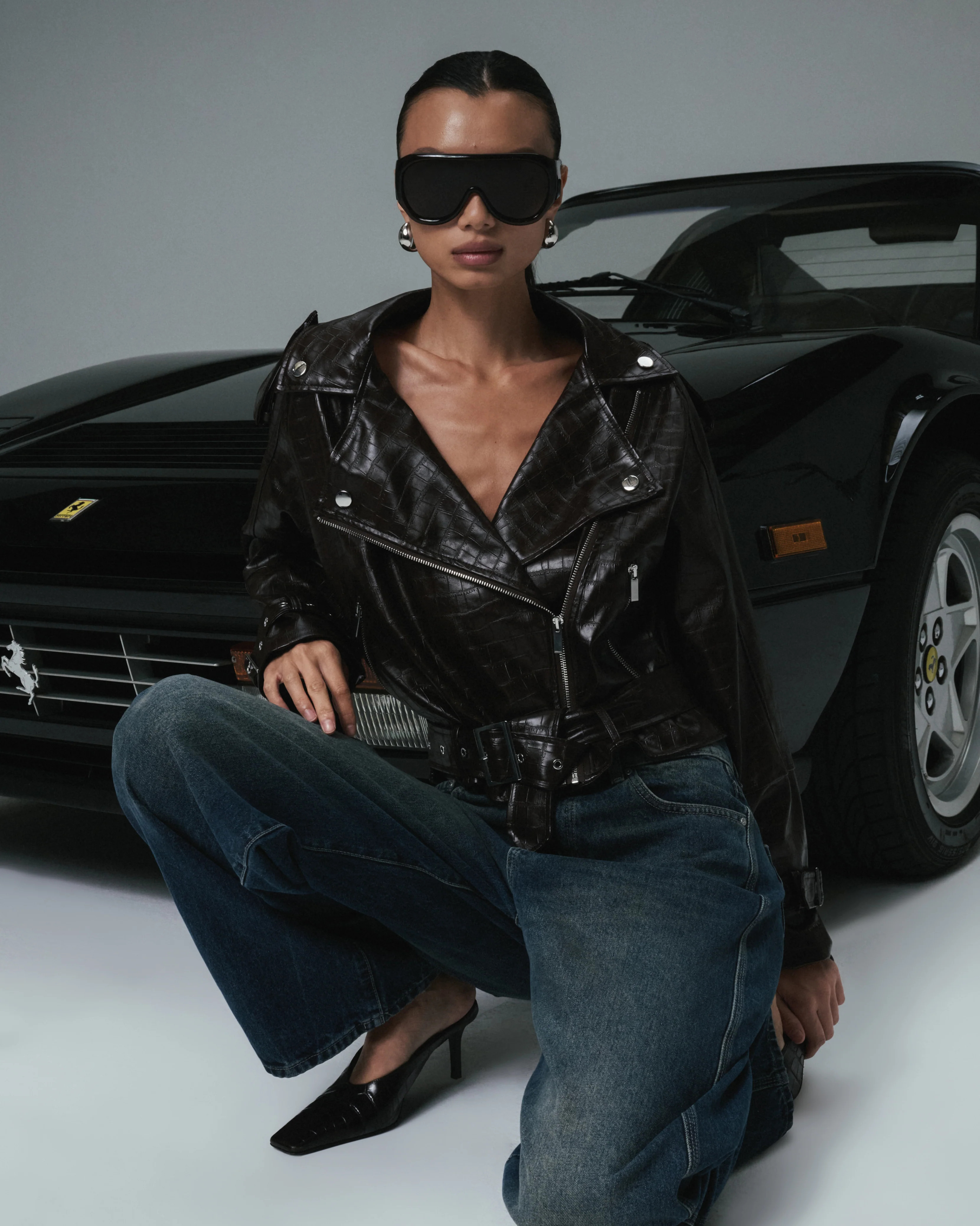 Cropped Moto Jacket | We Wore What