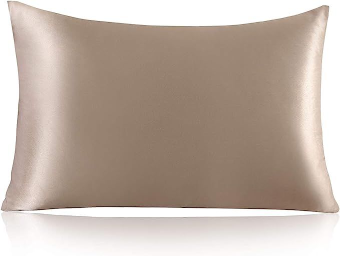 ZIMASILK 100% Mulberry Silk Pillowcase for Hair and Skin,with Hidden Zipper,Both Side 19 Momme Si... | Amazon (US)