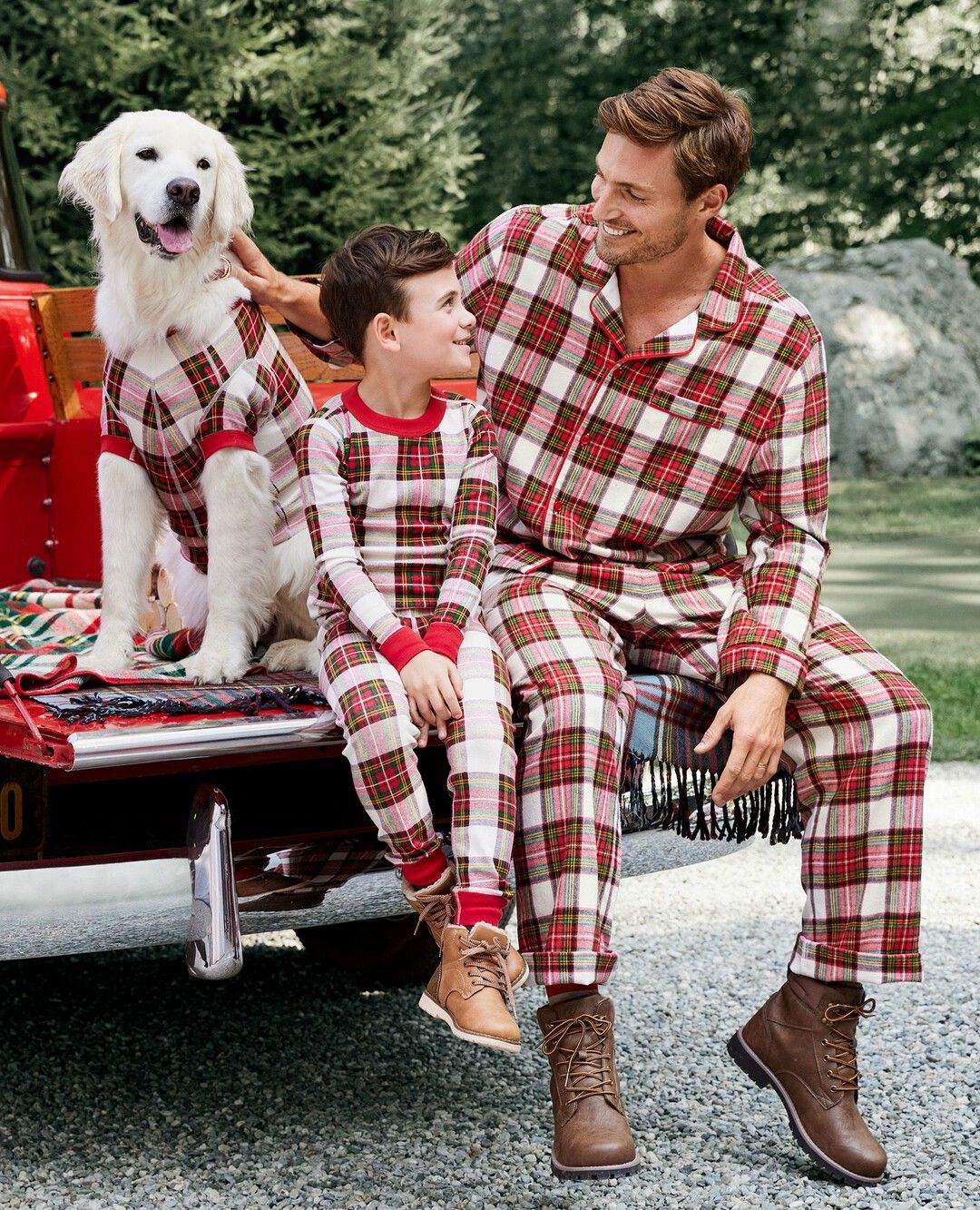 Holiday Print Long John Pajama Set | Hanna Andersson