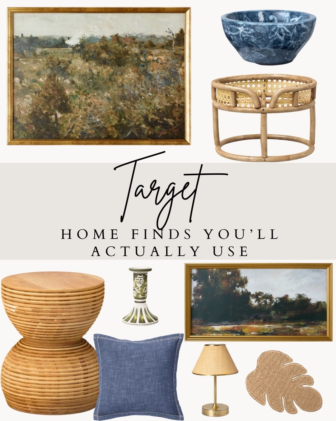 Target Home Finds You’ll Love

Timeless pieces that blend style and function for an effortlessly curated home 🤍



#LTKSeasonal #LTKvlog #LTKHome