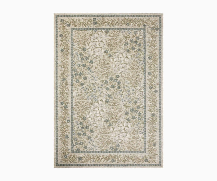Laurel Wildwood Garden Cream Power Loomed Rug | Rifle Paper Co. | Rifle Paper Co.