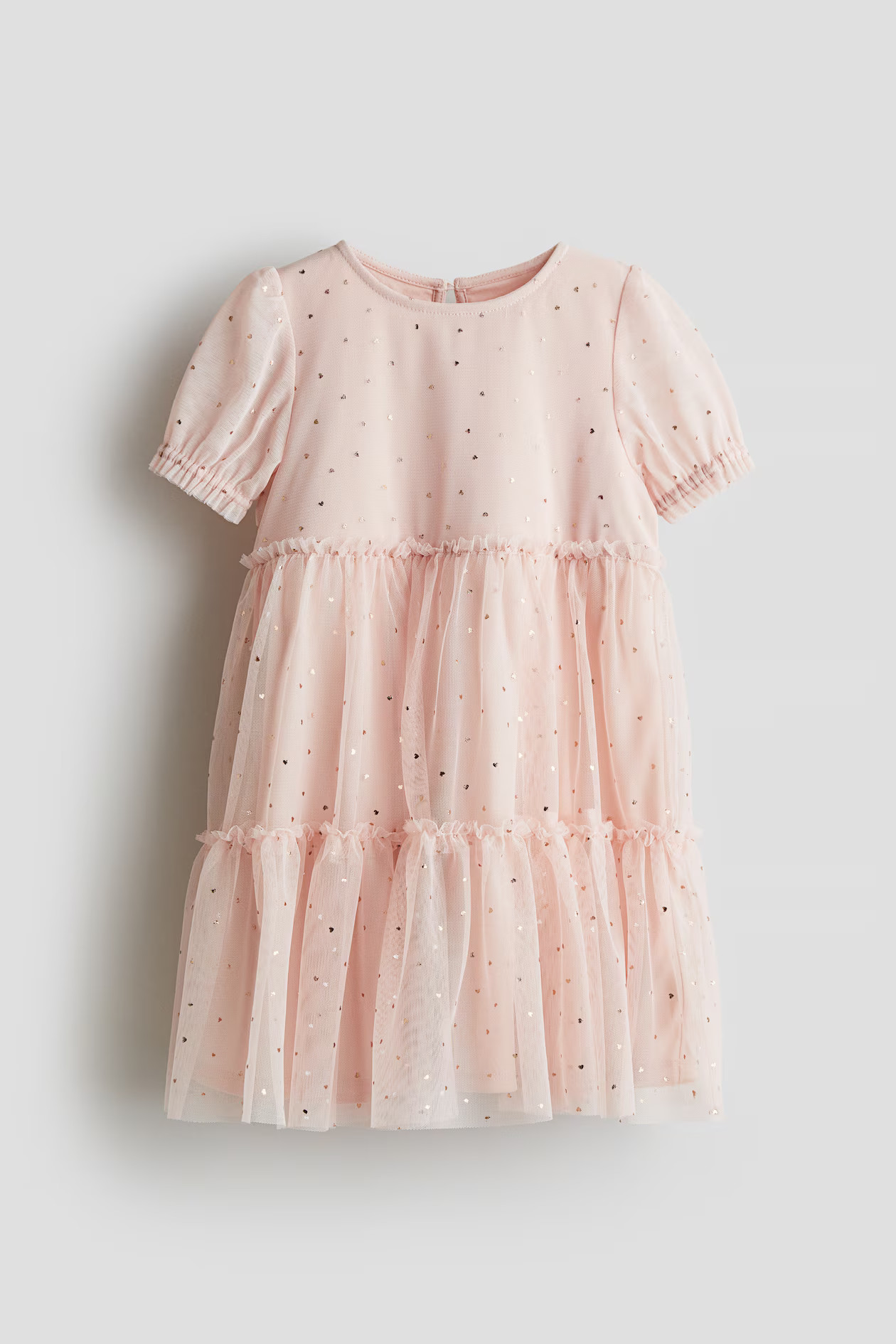 Foil-Print Tulle Dress | H&M (US + CA)