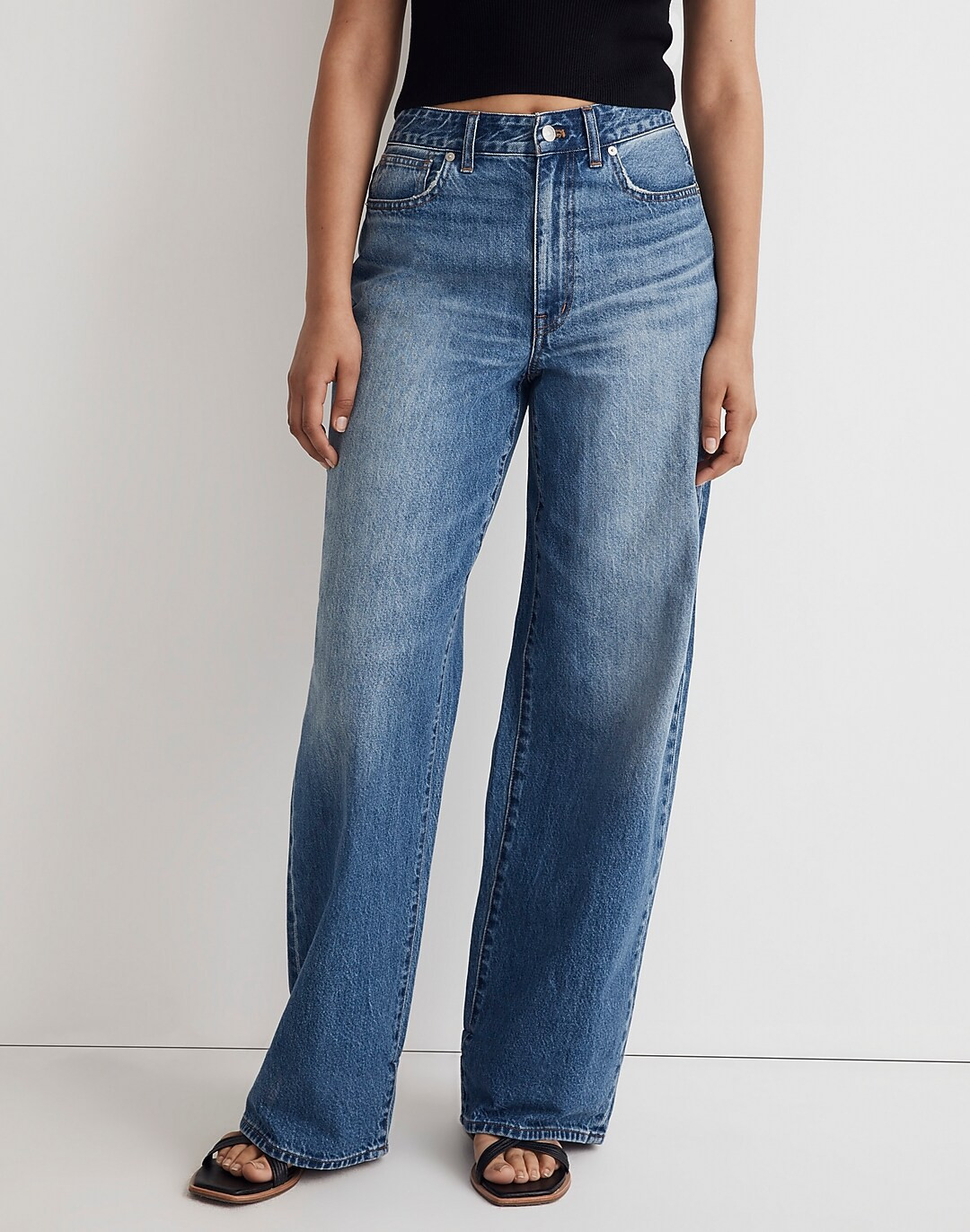 Curvy Superwide-Leg Jeans | Madewell