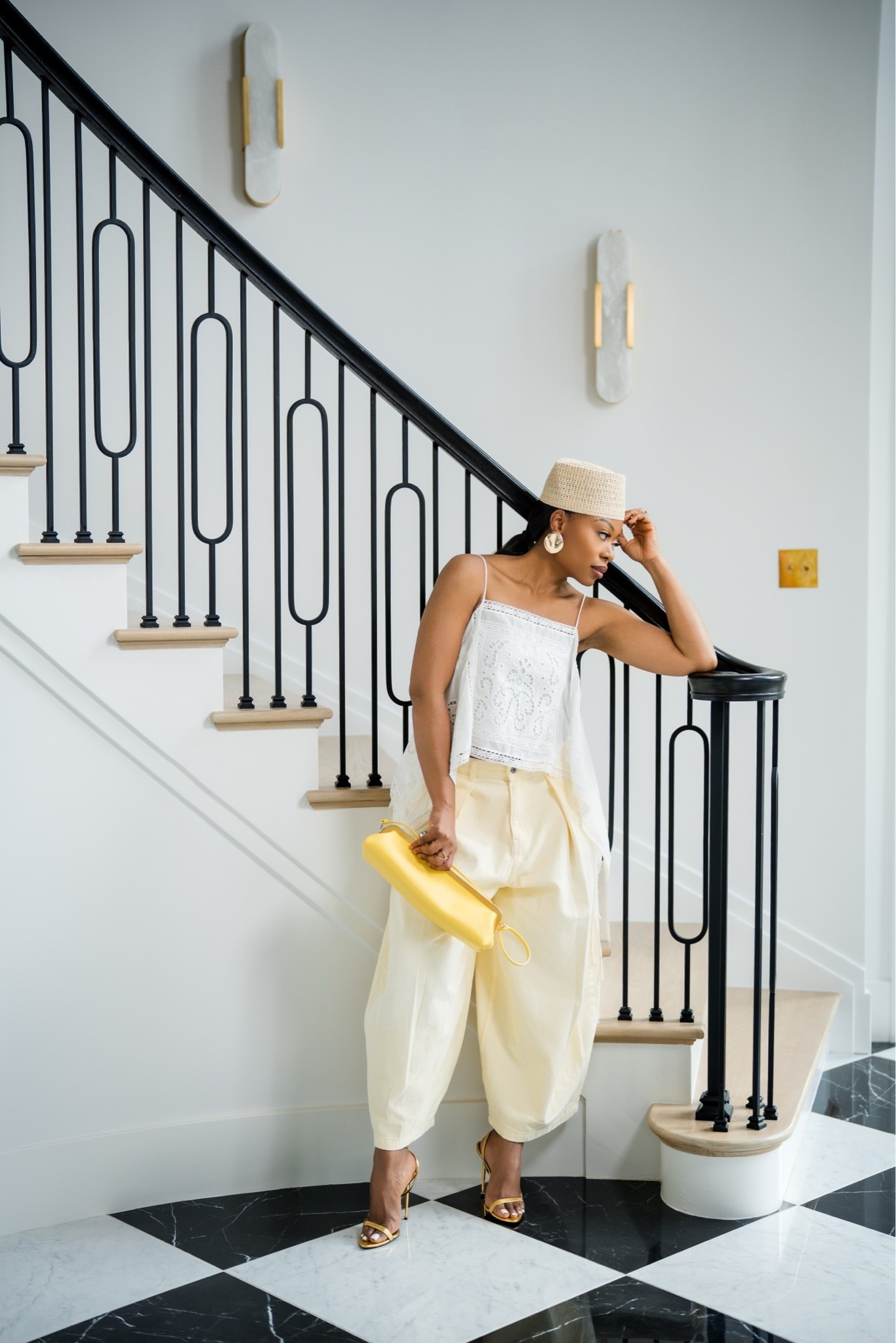 Fun way to style jorts/long shorts right now for summer

#LTKootd #LTKOver40 #LTKSeasonal