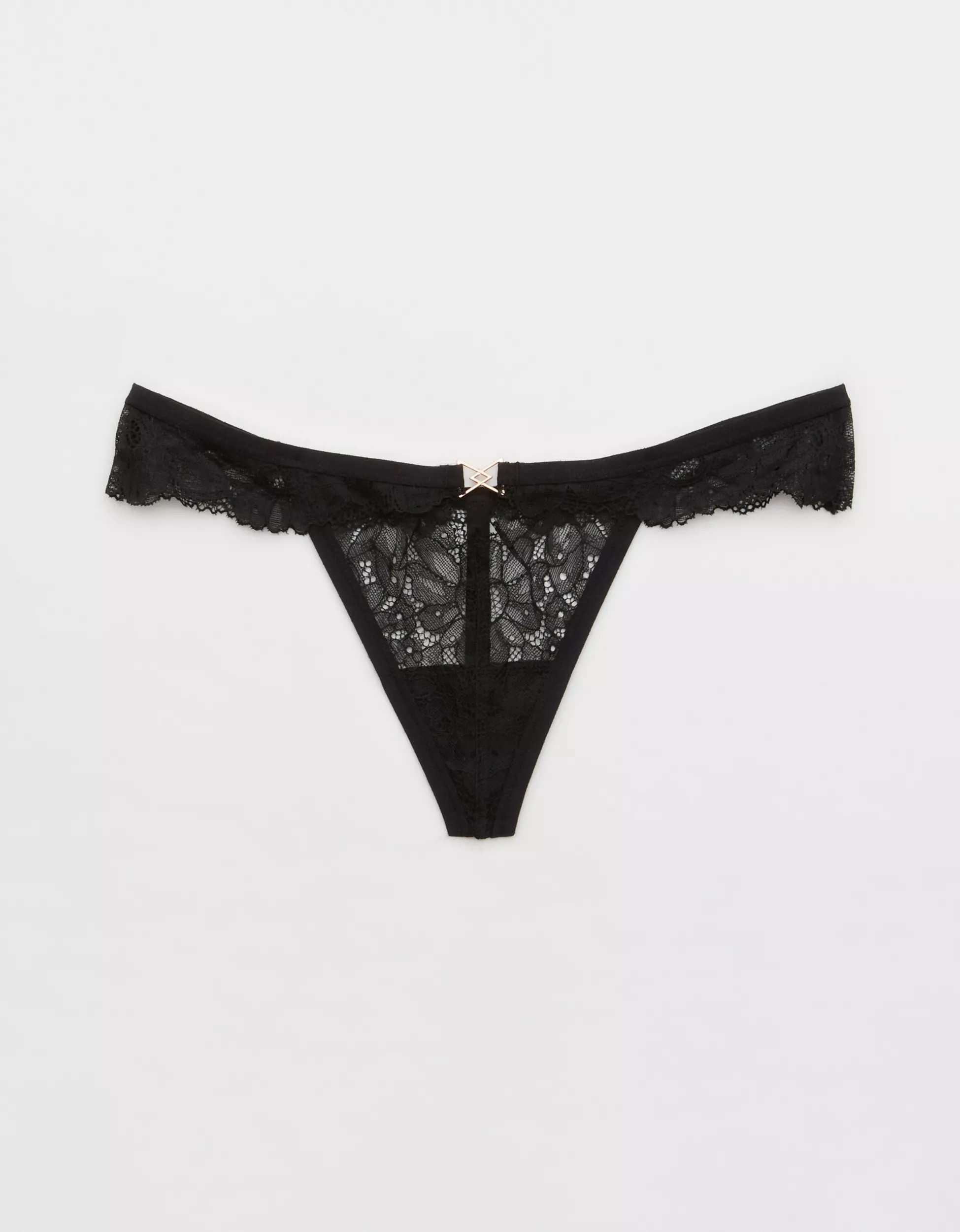 Aerie Dreamscape Lace Thong Underwear | Aerie
