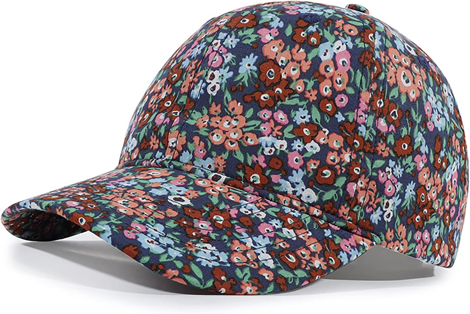 Sdencin Women Floral Printed Sported Baseball Cap Summer Adjustable Cute Cotton Golf Cap Unstruct... | Amazon (US)