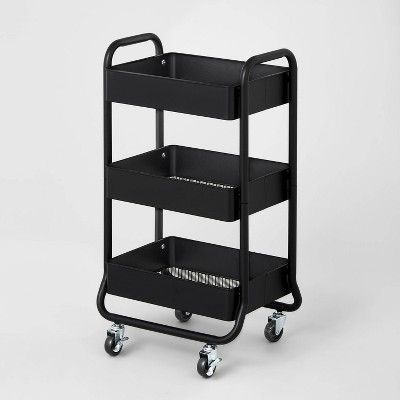 3 Tier Metal Utility Cart - Brightroom™ | Target
